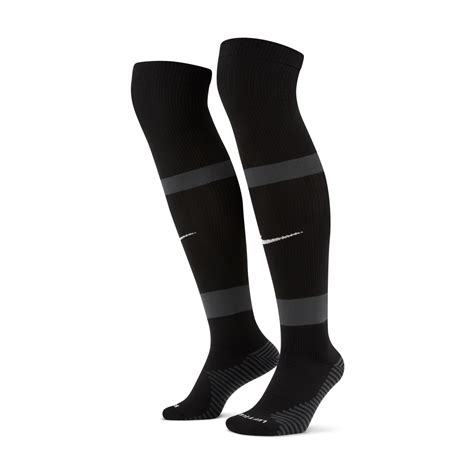 nike team matchfit voetbalsokken hoog zwart